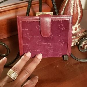 Brand new suede Givenchy wallet